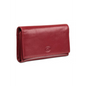 Ladies’ RFID Secure Trifold Wallet Red