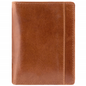Men’s Unique Vertical Wing Wallet Cognac