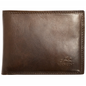 Men’s RFID Secure Wallet with Removable Passcase and Coin Pocket (Brown)