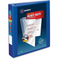 Avery View 1½" HD View Binder, Pacific Blue, Gap Free D-Ring, 400 sheet capacity (w/out consumer packaging)