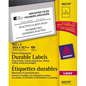 6579 TRUEBLOCK DURABLE I.D. LABELS, 8 1/8" X 5", PERMANENT,