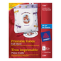 3384 PRINTABLE FABRIC, 8 1/2" X 11", 5 SHEETS/ENV.