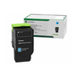 Lexmark C231HC0 Cyan High-Yield Return Program Toner Cartridge Part no.: C231HC0
