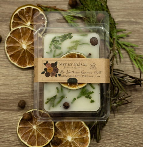 Be Northern Simmer Melt, Botanical Scented Wax