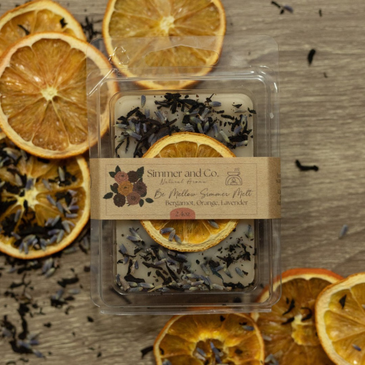 Be Mellow Simmer Melt, Botanical Scented Wax