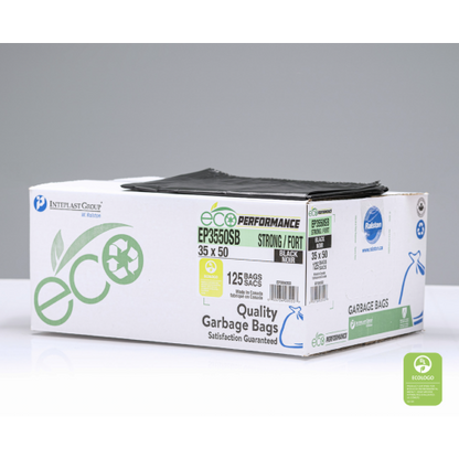 35 X 50 PK/200 Regular Black Bags