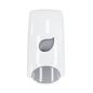 Liquid / Lotion Bulk Soap Dispenser with Refillable Bottle (White)