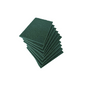 6"x9" H.D. Green Scouring Pad 10-PACK
