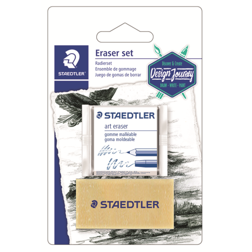 5427SBK2-C STAEDTLER-Mars Limited ERASERS GUM & KNEADABLE *2