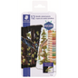 Metallic Col Pencil Metal 12Pc Fsc 100%