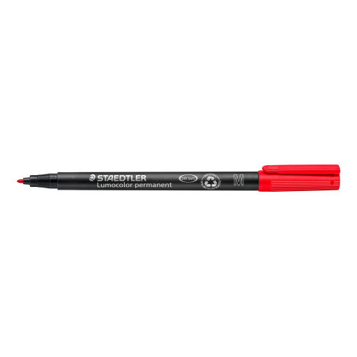 317-2 STAEDTLER-Mars Limited MARKER LUMO.MED.PERM.RED