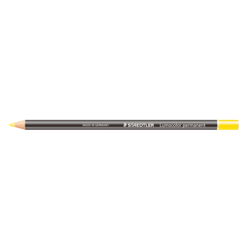 Lumocolor® permanent glasochrom Waterproof dry marker - Yellow