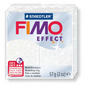 Fimo Effect White Glitter