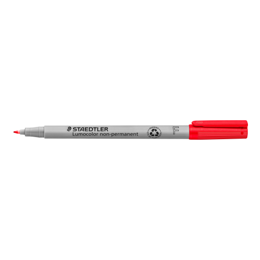 316-2 STAEDTLER-Mars Limited MARKER LUMO. W.BASE FINE RED