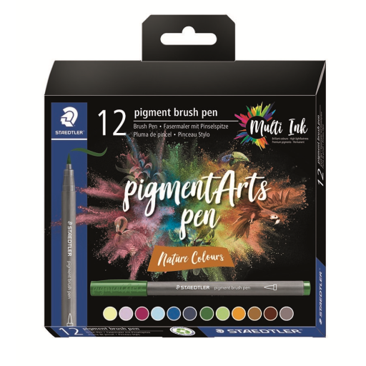 Pigment arts Brush Nature Colours