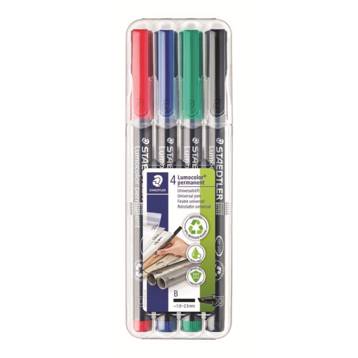 Universal pen Lumocolor perm B 4pcs