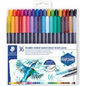 STAEDTLER Double-Ended Watercolour Brush Pen
