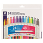 Double-ended twin color 24pc