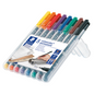 318-WP8 STAEDTLER-Mars Limited MARKER LUMO.FINE PERM. CARD