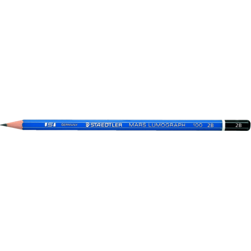Pencil Mars Lumograph 2B 100% PEFC - Replacement for 100-2B-11