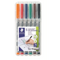 Universal pen Lumocolor non-p M 6pc