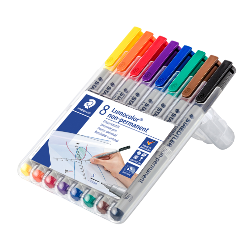 311-WP8 STAEDTLER-Mars Limited MARKER LUMO.XFINE WASH.
