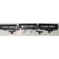 TITAN 3 CONTAINERS AND HOOKS LIGHT GREY KIT, SCREWS FOR SHELF WITH WHITE PANELS