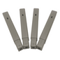 PLASTICO 4 EXTRA LEGS TO BUILD A 4 TIER BOOT RACK LIGHT GREY COLOR