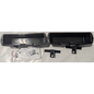 TITAN 2 CONTAINERS AND BLACK HOOKS KIT, SCREWS FOR SHELF WITH BLACK PANELS