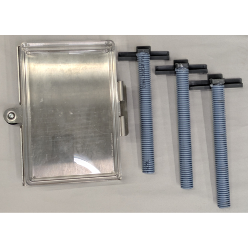 TITAN 4 TIER DRAINING PIPE KITS WITH BLACK HOOKS