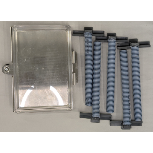 TITAN 6 TIER DRAINING PIPE KITS WITH BLACK HOOKS