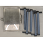 TITAN 6 TIER DRAINING PIPE KITS WITH BLACK HOOKS
