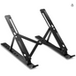 COLLAPSIBLE ALUMNM LAPTOP RISER BLK
