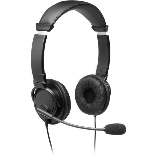 Hi-Fi Headphones w Mic 6ft Cable