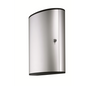 DURABLE Wall Mounted Secure Key Cabinet with Keyed Lock, Holds 72 Key Tags, 11-3/4 x 4-5/8 x 15-3/4 Inches, Brushed Aluminum (195523), silver