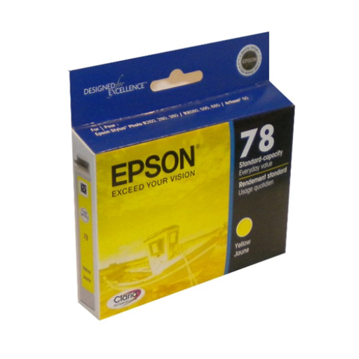 T078420S Epson  78 Yellow Original Ink Cartridge