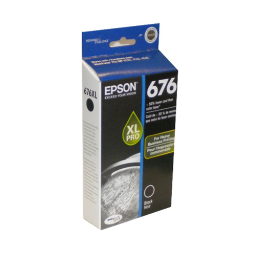 T676XL120-S EPSON 676XL BLACK INK WORKFORCE PRO 4020/4530/4