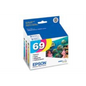 T069520S  Epson 69 Color Original Ink Cartridge