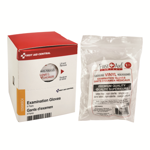 Examination Gloves, 4 per Box
