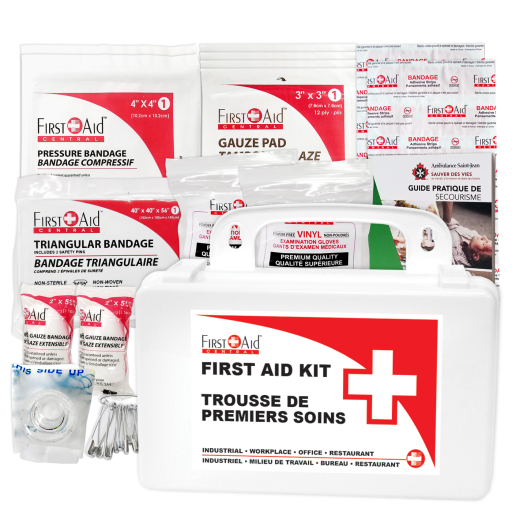 Ontario Section 8 First Aid Kit in a Plastic Case