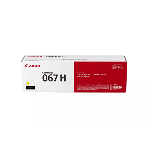 Canon CARTRIDGE 067 H YELLOW
