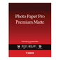 PM-101 8.5" x 11" Photo Paper Pro Premium Matte (50 sheets/pkg)