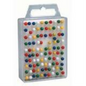 Map Pins Assorted Colours, 100/Box / Couleurs assorties 100 par bo?te