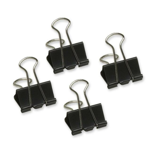 Fold Back Clips 1" ? 25 mm - 12 per Box / Pince-notes 1 po ? 25 mm - 12 par boite