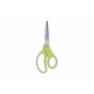 7" Student Soft Handle Pointed Scissors - Green / Ciseaux ? bouts pointus et ? poign?e douce 7 po pour ?coliers - verte