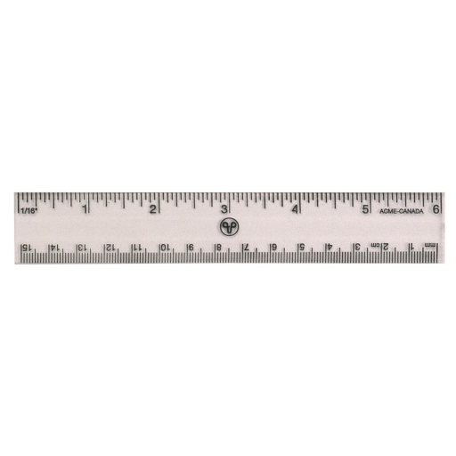 15cm/6? ? Inch/Metric Scaless / 
15cm/6 po ? pouces/m?trique