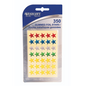 Assorted Coloured Stars, 350/Pkg. / 
?toiles couleurs assorties ? paquet de 350