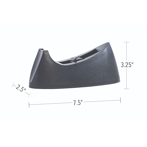Tape Dispenser Rounded Design ? Black / Devidoirs de Ruban Adhesif Mod?le arrondi ? noir