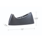 Tape Dispenser Rounded Design ? Black / Devidoirs de Ruban Adhesif Mod?le arrondi ? noir