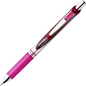EnerGel Retractable Gel Roller, (0.7mm) Metal Tip, Pink Ink